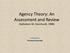 Agency Theory: An Assessment and Review (Katheleen M. Eisenhardt, 1988) Presented by: M Anang Firmansyah