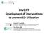 DIVERT Development of interventions to prevent ED Utilization