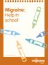 Migraine: Help in school
