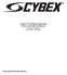 Cybex Free Weight Squat Rack Owner s and Service Manual Strength Systems Part Number
