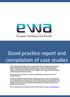 The EWA project has been led and co-ordinated by Health Department of the Government of Catalonia, Barcelona.