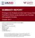 SUMMARY REPORT. Findings of an Analysis of Infant and Young Child Feeding in Ghana using Optifood and Focused Ethnographic Studies October 2017