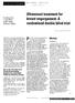 Ultrasound treatment for breast engorgement: A randomised double blind trial