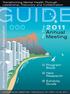 UIDE. Annual Meeting. To The. American Psychiatric Association. Program Book New Research Exhibits Guide