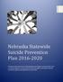 Nebraska Statewide Suicide Prevention Plan