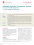Automatic assessment of atrial pacing threshold in current medical practice