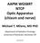 AAPM WGSBRT NTCP Optic Apparatus (chiasm and nerve)