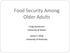Food Security Among Older Adults