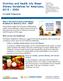 Nutrition and Health Info Sheet: Dietary Guidelines for Americans,