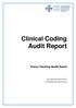 Clinical Coding Audit Report Powys Teaching Health Board
