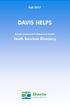 Fall 2017 DAVIS HELPS Mental, Emotional & Behavioral Health Youth Services Directory