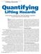 Quantifying. By Astra C. Townley, Dan M. Hair and David Strong