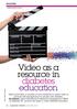 Video as a resource in diabetes education