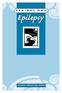 Epilepsy EPILEPSY EDUCATION SERIES