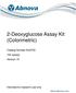 2-Deoxyglucose Assay Kit (Colorimetric)