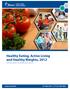 Healthy Eating, Active Living and Healthy Weights, 2012