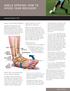 WHAT SHOULD I DO IF I SPRAIN MY ANKLE? HOW SHOULD I REHABILITATE MY ANKLE?