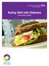 Eating Well with Diabetes Information leaflet