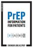 How to order generic PrEP online Find a doctor who prescribes PrEP Learn how to prescribe PrEP Information for doctors. What is PrEP?