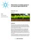 Determination of available nutrients in soil using the Agilent 4200 MP-AES