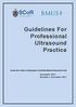 Guidelines For Professional Ultrasound Practice. Society and College of Radiographers and British Medical Ultrasound Society