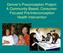 Denver s Preconception Project: A Community-Based, Consumer- Focused Pre/Interconception Health Intervention