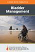 LIVING WITH PARALYSIS. Bladder Management