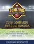 2018 Lombardi Award & Honors