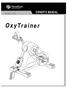 OWNER'S MANUAL OxyTrainer