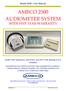 AMBCO 2500 AUDIOMETER SYSTEM WITH FIVE YEAR WARRANTY