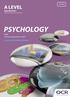 PSYCHOLOGY H567 For first assessment in 2017 ocr.org.uk/alevelpsychology