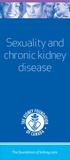 Sexuality and chronic kidney disease
