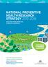 NATIONAL PREVENTIVE HEALTH RESEARCH STRATEGY