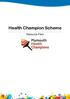 Health Champion Scheme. Resource Pack