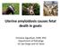Uterine amyloidosis causes fetal death in goats. Christina Sigurdson, DVM, PhD Department of Pathology UC San Diego and UC Davis