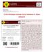 In Vitro Cholinergic and Acute Toxicity Evaluations of Salacia lehmbachii