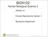 BIOH122 Human Biological Science 2
