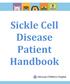 Sickle Cell Disease Patient Handbook