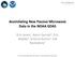 Assimilating New Passive Microwave Data in the NOAA GDAS