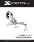 FITNESS ERG500 ROWER OWNER S MANUAL PLEASE CAREFULLY READ THIS ENTIRE MANUAL BEFORE OPERATING YOUR NEW ROWER