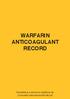 WARFARIN ANTICOAGULANT RECORD