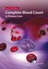 Complete Blood Count in Primary Care