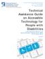 Technical Assistance Guide on Accessible Technology for People with Disabilities
