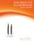 one-piece 3.0 & overdenture implant systems convenient solutions for narrow spaces