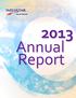 2013 Annual Report. Cancer Program Mission and Vision Statement Cancer Committee Chairman Report... 4