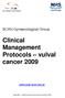 SCAN Gynaecological Group. Clinical Management Protocols vulval cancer