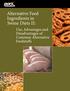 Alternative Feed Ingredients in Swine Diets II: Use, Advantages and Disadvantages of Common Alternative Feedstuffs