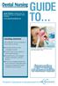 GUIDE TO... Scavenging of nitrous oxide. Learning outcomes. This guide is supported by an educational grant from
