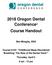 2018 Oregon Dental Conference Course Handout Ben Miraglia, DDS