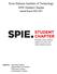 Rose-Hulman Institute of Technology SPIE Student Chapter